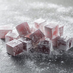 ЛУКУМ КУБИК МАЛИНА