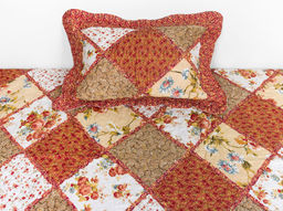 Покрывало "Винтаж" (коттон) 1.5-спальное (1 наволочка)