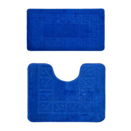 Комплект ковриков для в/к BANYOLIN CLASSIC из 2 шт 60х100/50х60см (синий)
