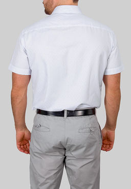 Сорочка мужская короткий рукав GREG 121/109/1256/Z/1  фото 3