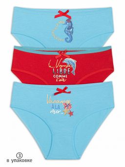 GULB3285/1(3шт. в упаковке) трусы для девочек