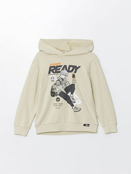 Kap??onlu Erkek ?ocuk Sweatshirt