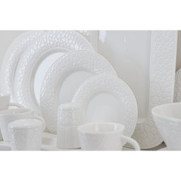 Банка для сыпучих Magistro Rodos, 600 мл, 12.5×15.4 см, фарфор, белая