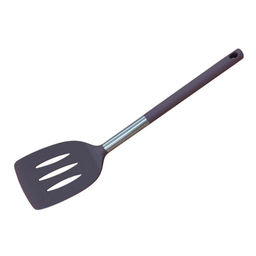 Лопатка с прорезями нейлон, ручка нейлон, стальной больстер LR07-112 /LARA/  фото 2