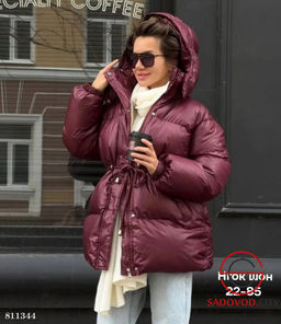 Куртка женская с капюшоном - Bruno фото 3