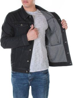 VH5915 DK. GRAY Куртка джинсовая мужская VH JEANS - Фабричный китай фото 7