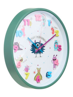 Часы настенные интерьерные «Монстрики», детские, бесшумные, плавный ход, циферблат d=30 см