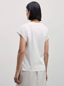 Футболка с принтом / Zarina  фото 5