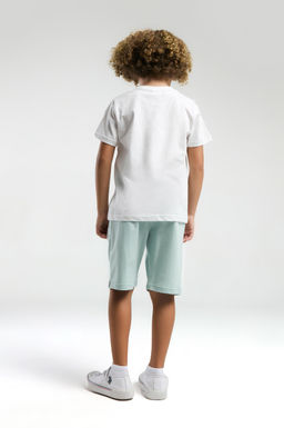 Erkek _ocuk Beyaz Pijama Tak_m_ Sepette S_rpriz _ndirim - U.s. polo assn фото 3
