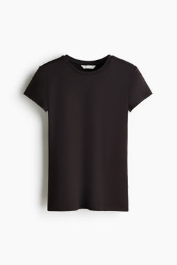 Camiseta entallada de microfibra - H&m фото 7