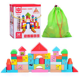 Конструктор из кубиков Башня (52 дет.)