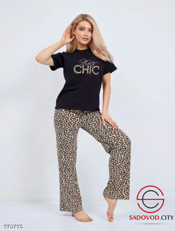 Женская пижама с брюками