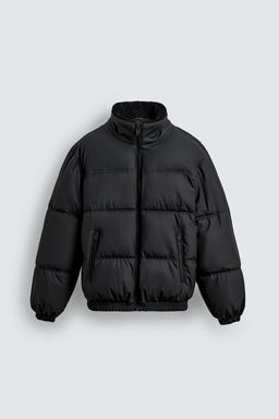 RUBBERISED PUFFER JACKET - Zara фото 8