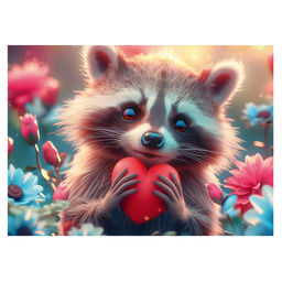 ФРЕЯ Пазл 120 элемент. PZL-120/09 Енотик с любовью