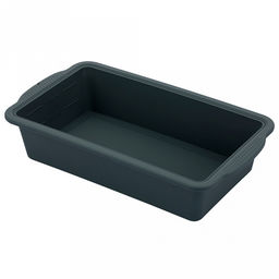 Противень силиконовый "Linea Silicone" 26х14,7х5,5см, с металлическим каркасом, прямоугольный, синий, "Regent" (Китай)