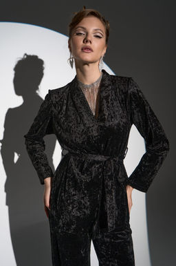 Брюки Эдит (чёрный) - Эльза фото 18