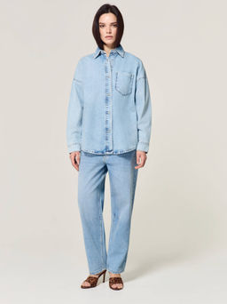 CONTE CON-925 Ветровка джинсовая женская light blue