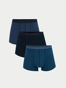 Standart Kal?p Pamuklu Esnek Erkek Boxer
