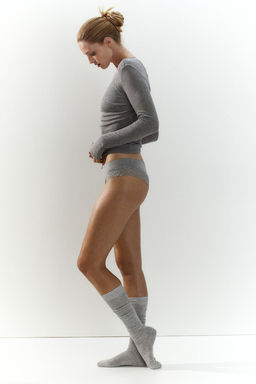 Pack de 3 bragas Hipster con encaje