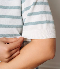 Футболка #ОКТ185002, ментоловый, белый