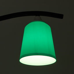 Цена за 2 шт. Плафон универсальный "Цилиндр"  Е14/Е27 лазурный 11х11х12см