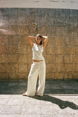 RUSTIC PLUSH TROUSERS