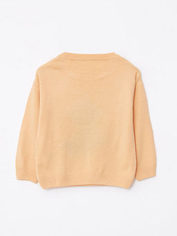 Bisiklet Yaka Pluto Desenli Uzun Kollu Erkek Bebek Triko Kazak - Waikiki фото 2