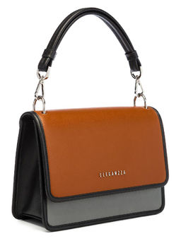 Сумка ELEGANZZA Z164-0503 grey/terracotta/black  фото 3