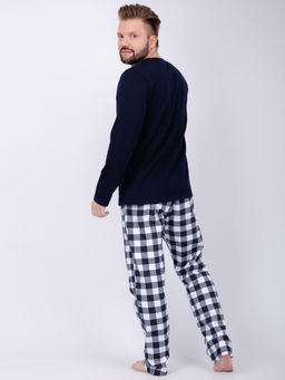 Пижама Луна футер с начёсом, трикотаж - Малина фото 6