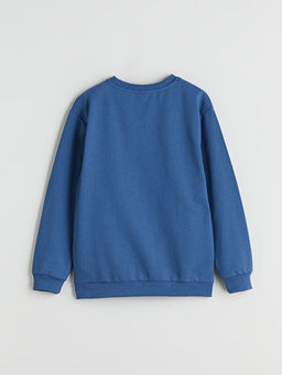 Bisiklet Yaka Erkek ?ocuk Sweatshirt