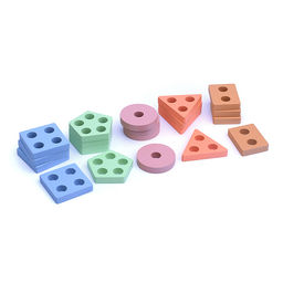 Логические пирамидки Геометрия - Щепочка фото 5