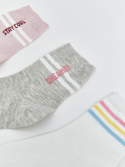 Desenli K?z ?ocuk Soket ?orap 5li