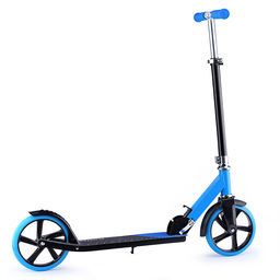 Самокат 2-х кол., голубой, колёса PU/200 мм., ABEC 7, в коробке