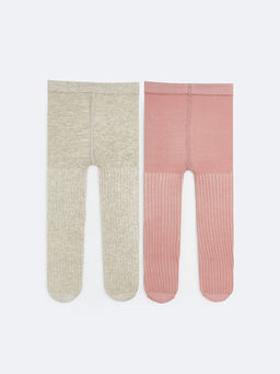 Basic K?z Bebek K?lotlu ?orap 2li