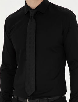 Siyah Ex. Slim Fit Uzun Kollu Basic G_mlek - Pierre cardin фото 6