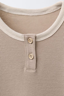 6-14 YEARS/CONTRAST RIBBED PYJAMAS - Zara фото 6