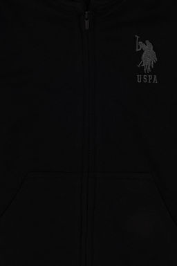 Erkek _ocuk Siyah Basic Sweatshirt Sepette S_rpriz _ndirim - U.s. polo assn фото 3