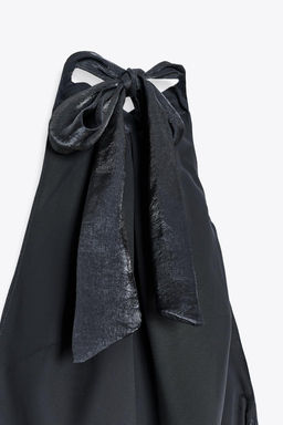 HALTER MIDI DRESS - Zara фото 21