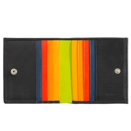 Итальянский кожаный кошелек DuDu серии Flavio | черный - Dudubags фото 2