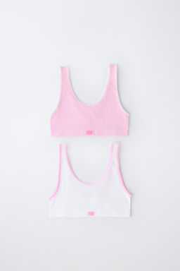 8-14 A?OS/ PACK DOS TOPS SEAMLESS / Multicolor - Zara фото 4