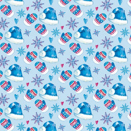 Бумага оберточная для сувенирной продукции в рулонах "Новогодний миг"