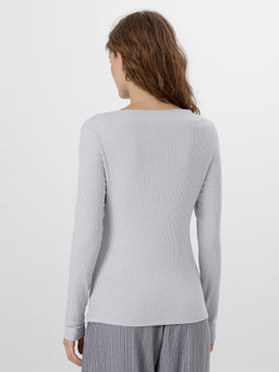 Лонгслив Mark Formelle серый вискоза с акрилом фото 3