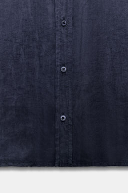 CAMISA FLUIDA OVERSIZE / Marino - Zara фото 3