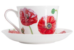 Чашка с блюдцем Лютики, 0,48 л - Maxwell & Williams фото 3