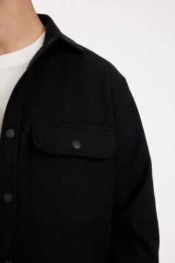 Рубашка с длинным рукавом Relax Fit - Defacto фото 5