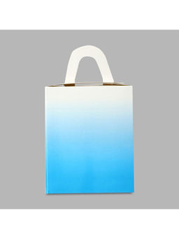 Цена за 5 шт. Коробка для капкейков, кондитерская упаковка, 1 ячейка «Голубой градиент», 9×9×11 см