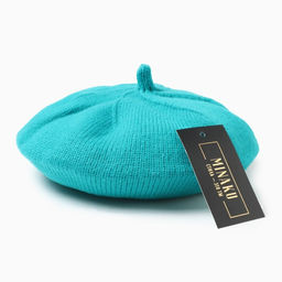 Берет для девочки MINAKU, бирюзовый, размер 48-50 (1-3 года)