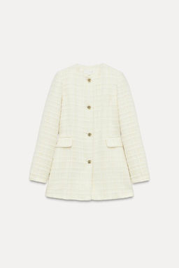 LONG STRUCTURED BLAZER - Zara фото 4