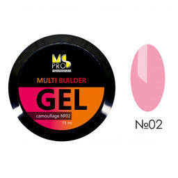 MULTI BUILDER GEL СAMOUFLAGE - Ms pro фото 9