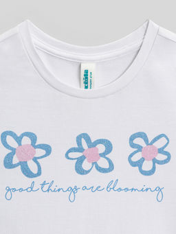 ACOOLA / Футболка детская для девочек Chibis белый